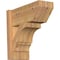 Ekena Millwork Balboa Slat Smooth Outlooker, Western Red Cedar, 7 1/2"W x 16"D x 16"H OUT08X16X16BOA06SWR - alternate 1